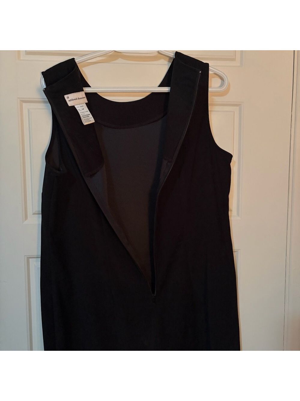 Alfred Dunner Vintage Black Dress – 14P – Sleeveless A-Line/Sheath - Picture 8 of 15
